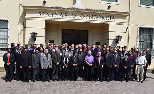 ILC participants visit the IELA's Seminario Concordia (Concordia Seminary) in Buenos Aires.